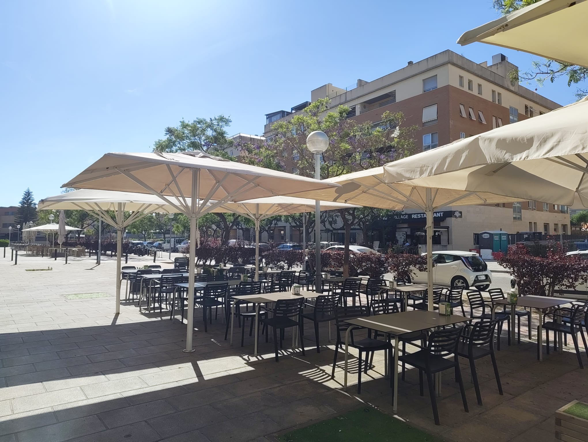 Terraza exterior del Restaurante Melvin